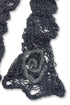 Merbeau × Cycle HANDMADE SPIRAL MIRRORED LEG -SLATE CHARCOAL- *Last1